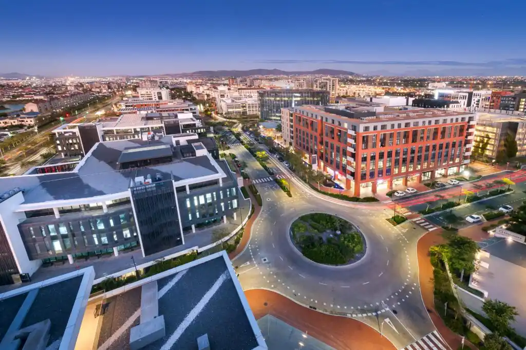 West side of Bridgeways precinct with Century City Square on the right 1024x681 1