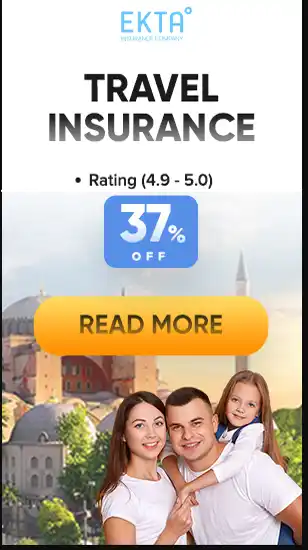 Ekta Traveling’s travel insurance 