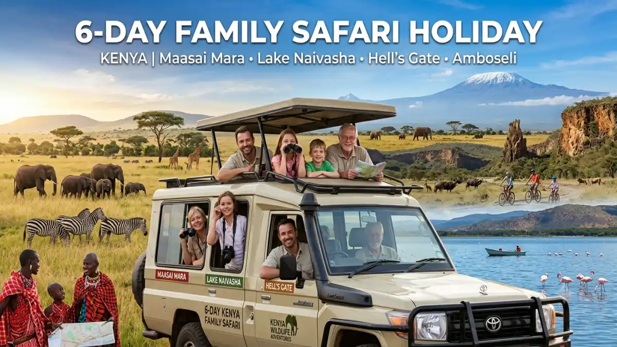 6 day Kenya family safari